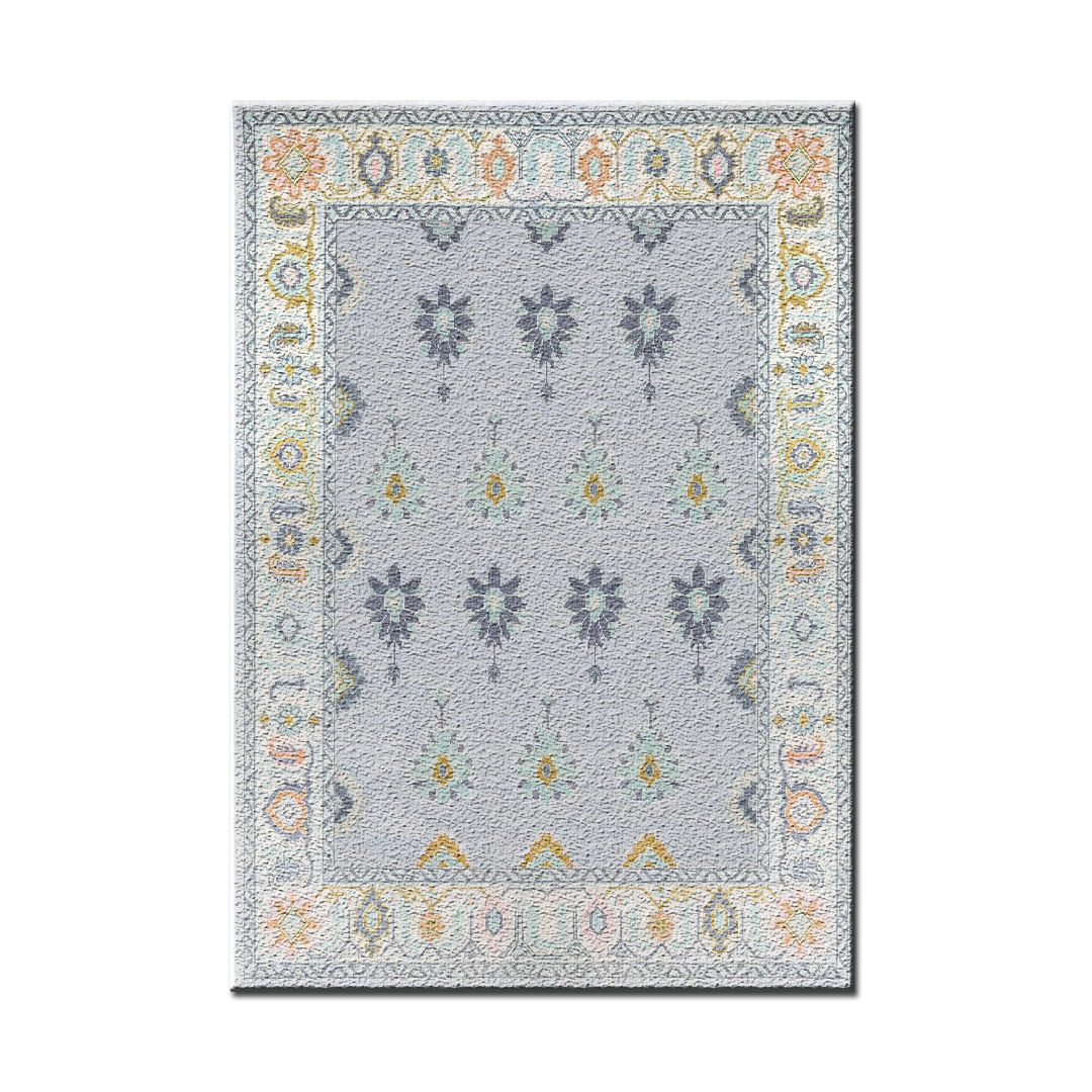 LORANIVA - Hand Knotted Oushak Carpet